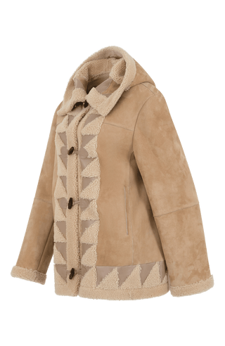 Marlene lambskin coat