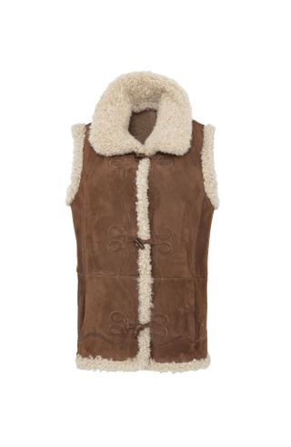 Sila lambskin vest