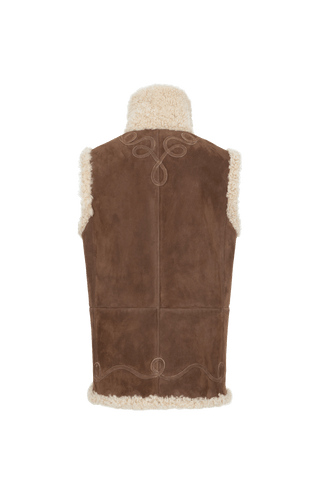 Sila lambskin vest