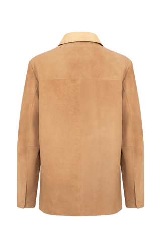 Emely Vintage Leder Hemdjacke