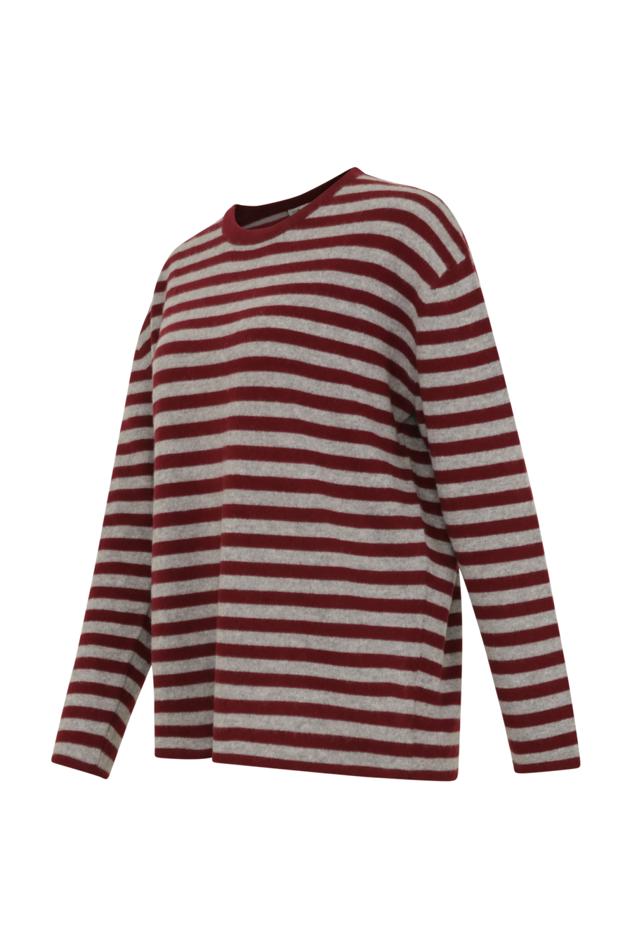 Pullover mit Streifen aus reinem Kaschmir