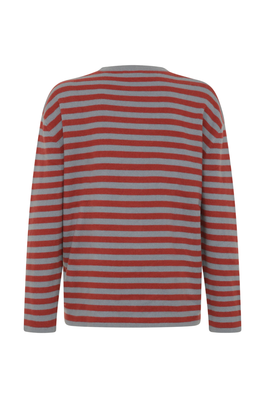 Pullover mit Streifen aus reinem Kaschmir