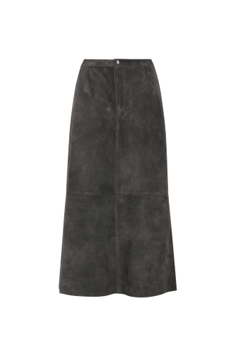 Rock aus Veloursleder - Sophia