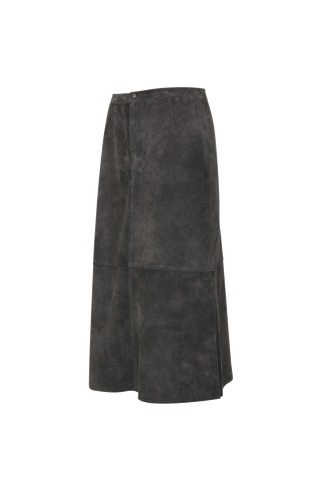 Rock aus Veloursleder - Sophia