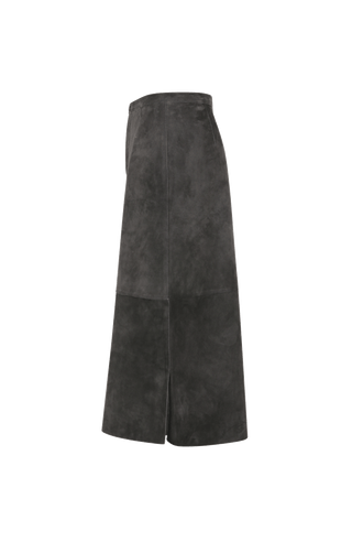 Rock aus Veloursleder - Sophia