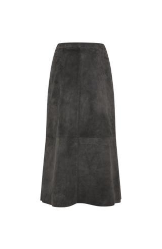 Rock aus Veloursleder - Sophia