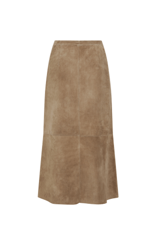 Rock aus Veloursleder - Sophia