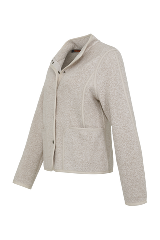 Jacke aus Cashmere Teddy - Clara-CT
