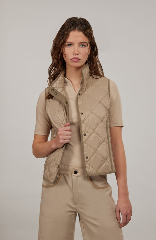 Quilted vest - Nora