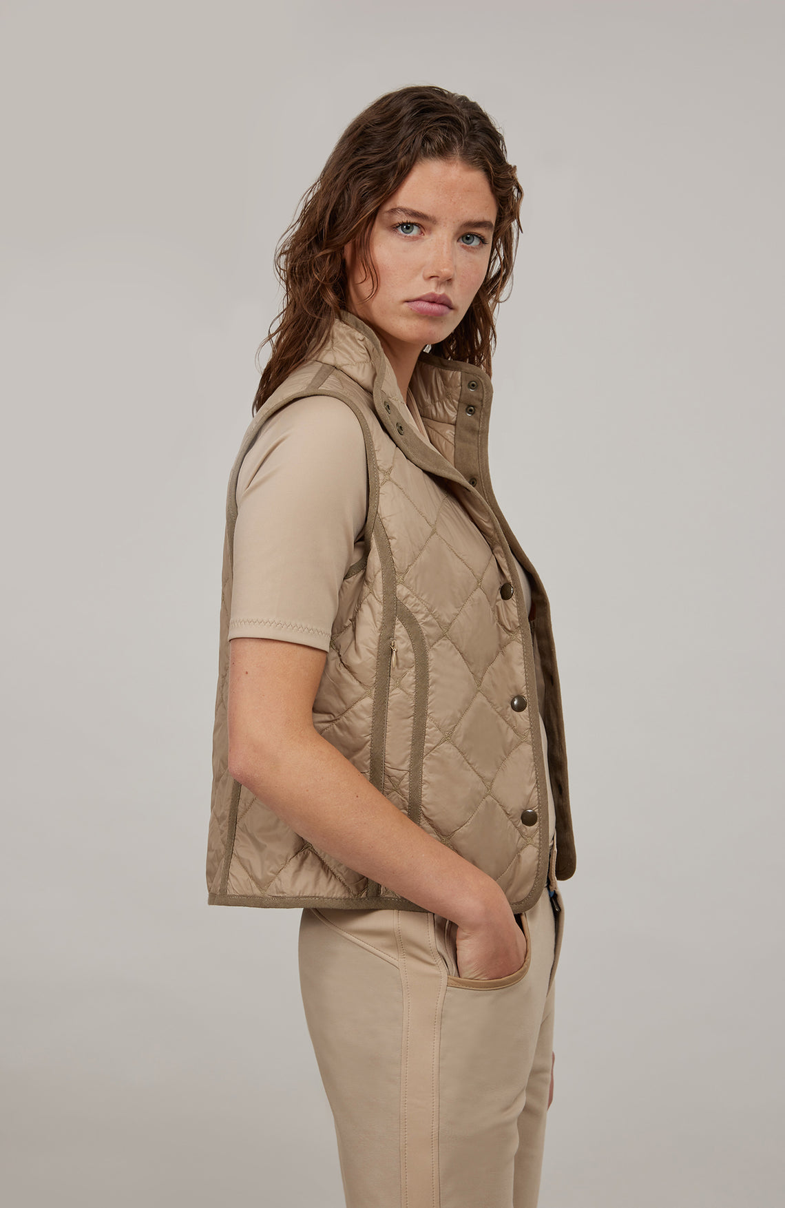 Quilted vest - Nora