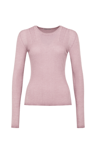 AvrilDyed crew neck long sleeve shirt