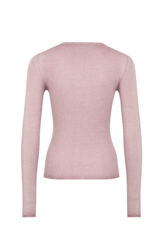 AvrilDyed crew neck long sleeve shirt