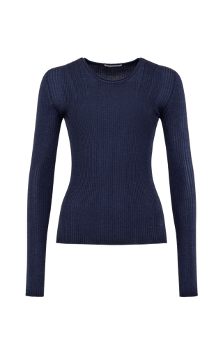 AvrilDyed crew neck long sleeve shirt