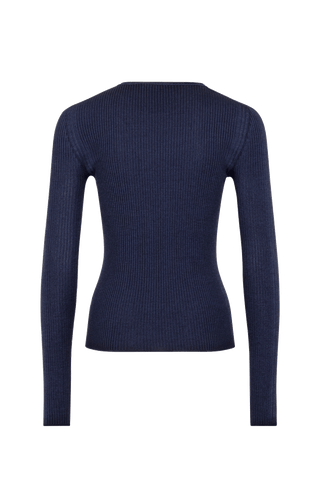 AvrilDyed crew neck long sleeve shirt