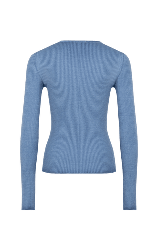 AvrilDyed crew neck long sleeve shirt