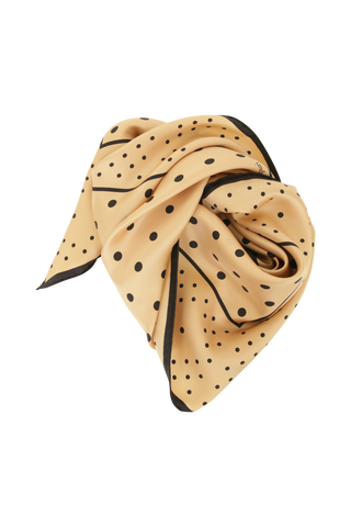Silk scarf with polka dots – 65 silk