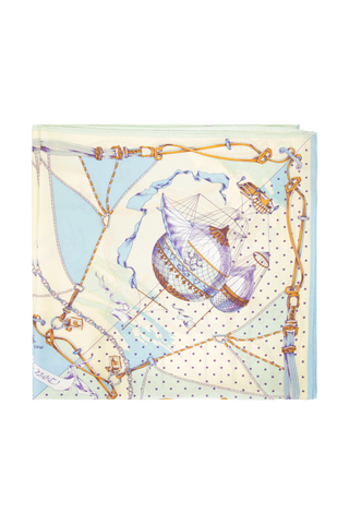 Seidentuch mir Heißluftballons - 65 silk