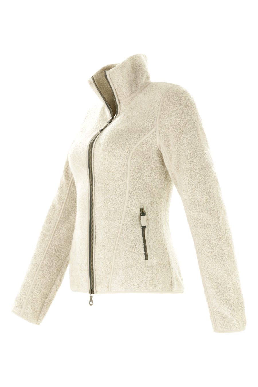 Jacke aus Cashmere Teddy - Esther-CT