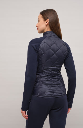 Steppjacke mit Wool Powerstretch - CarmenMulti