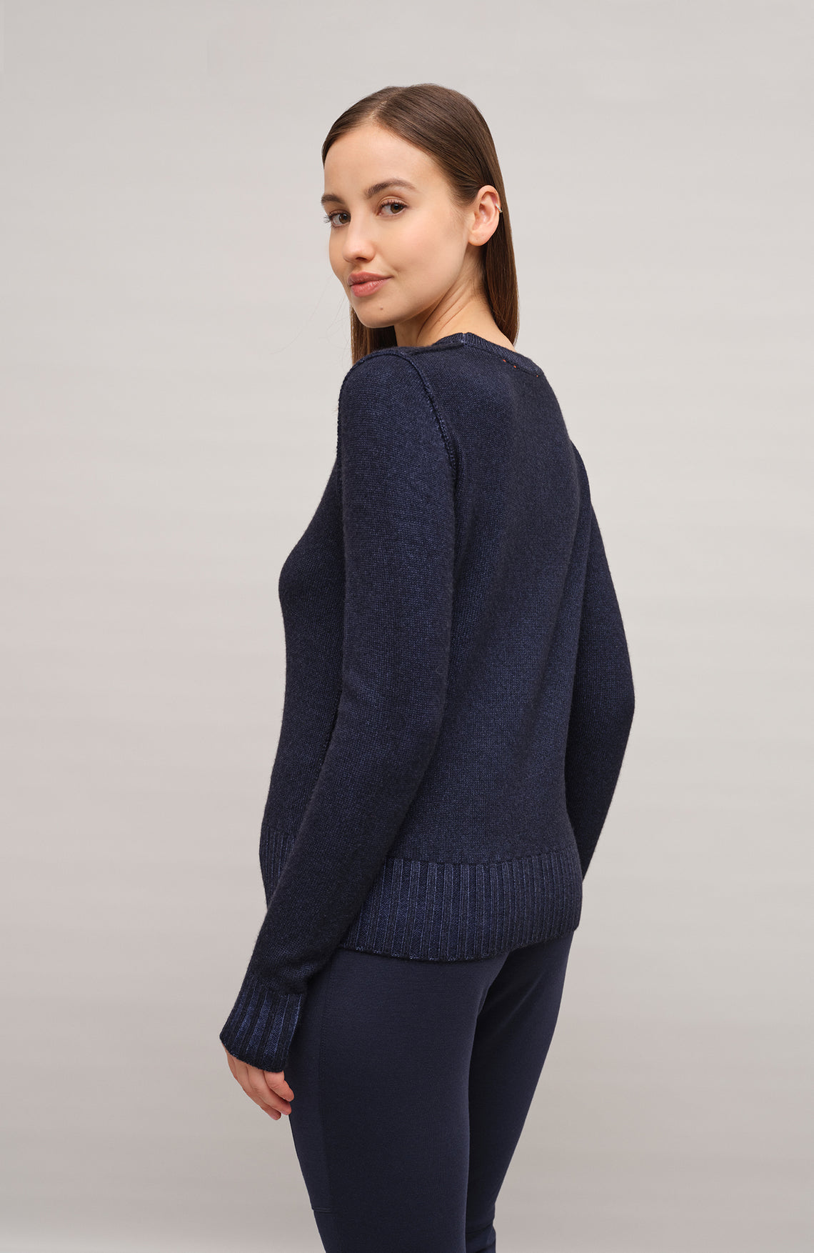 Cashmere Knit Sweater - PalominaDyed