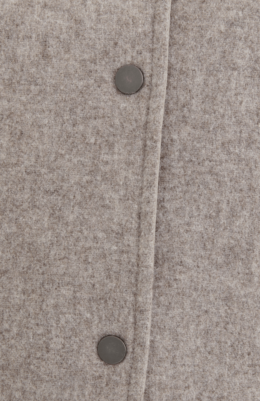Jacke mit Kapuze aus Loden und Quilt - Joelle