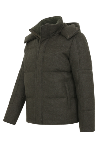 Winterjacke aus Loden- Teddy-L