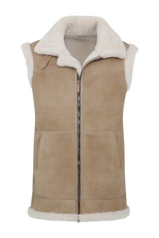 Lammfellweste  - Vicki-MV