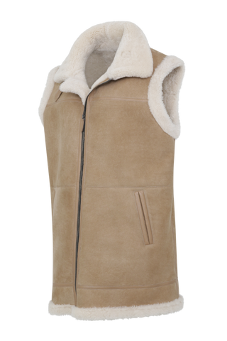 Lammfellweste  - Vicki-MV