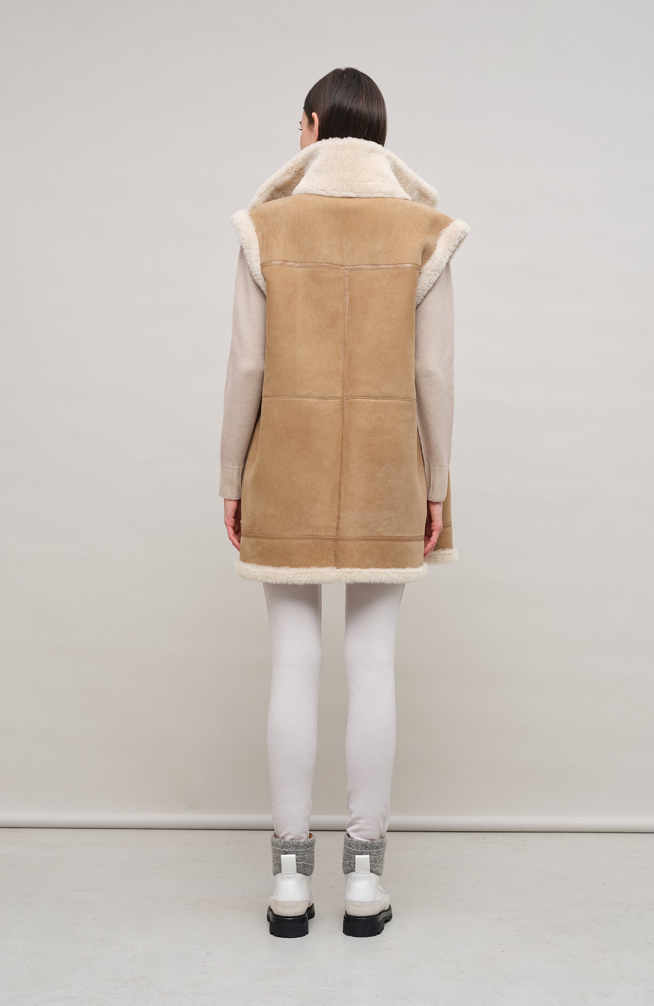 Lammfellweste  - Vicki-MV