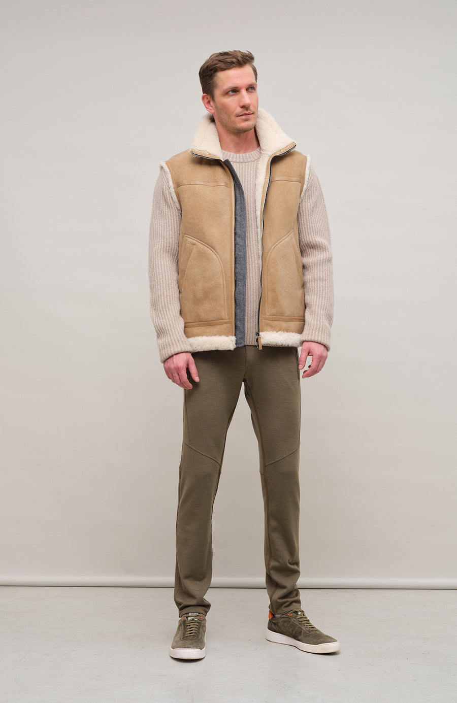 Shearling Vest - Elias-MV
