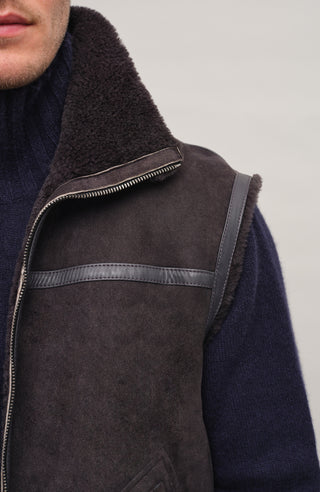 Lammfellweste - Elias