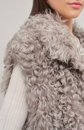 Sheepskin vest – Liz