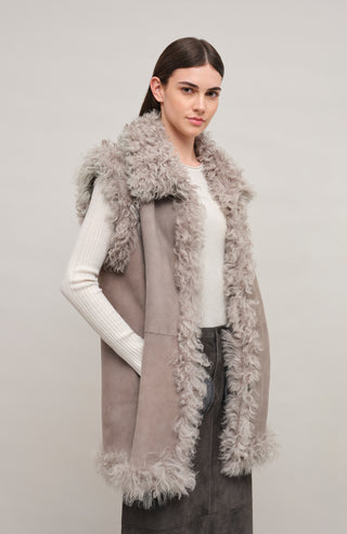 Sheepskin vest – Liz