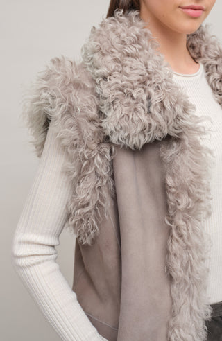 Sheepskin vest – Liz