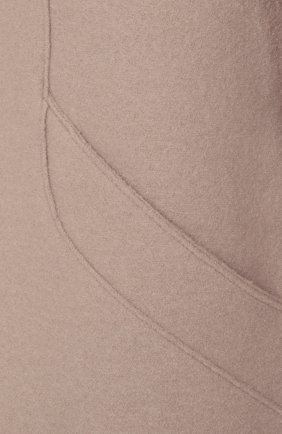 Manteau en laine bouillie - Ella