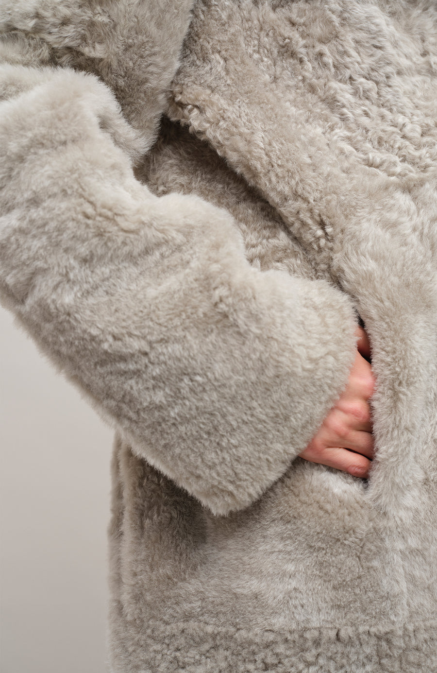 Manteau en peau d'agneau - Johanna