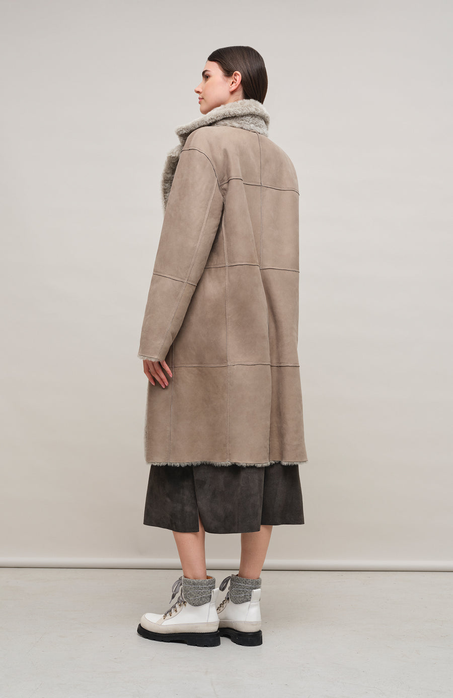 Manteau en peau d'agneau - Johanna