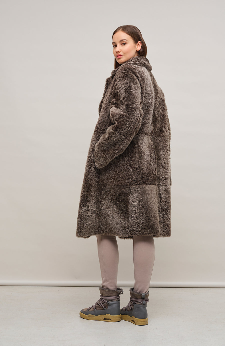 Manteau en peau d'agneau - Johanna