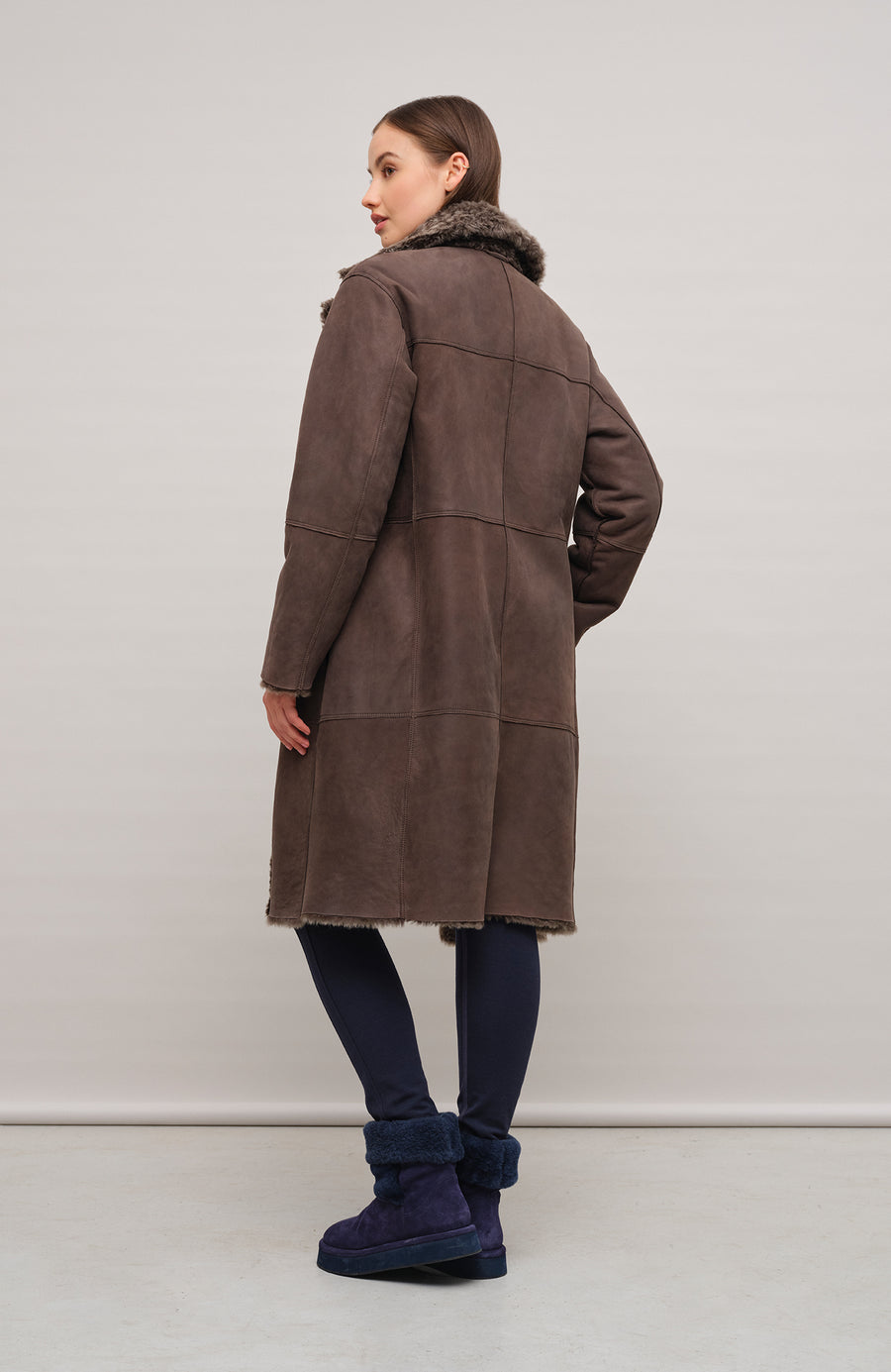 Manteau en peau d'agneau - Johanna