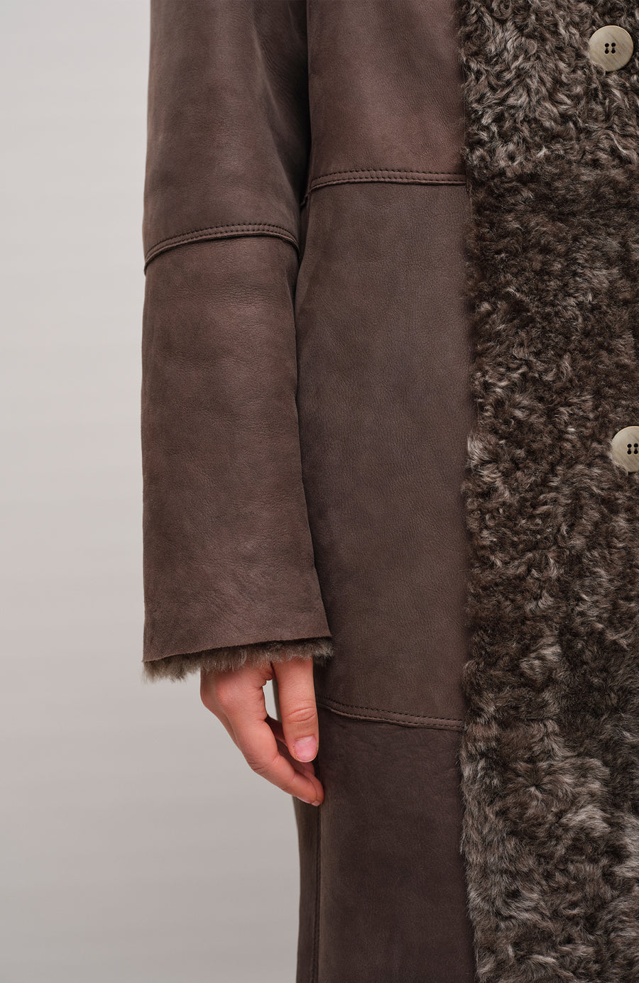 Manteau en peau d'agneau - Johanna