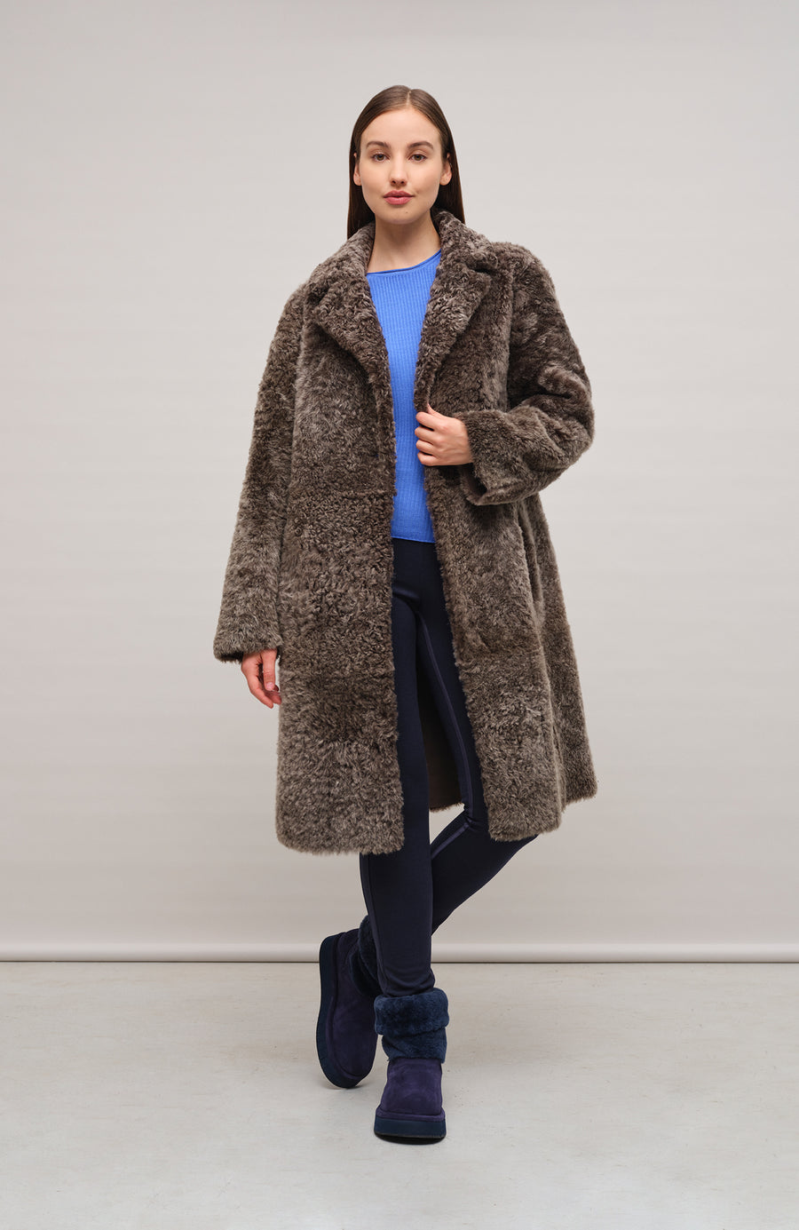 Manteau en peau d'agneau - Johanna