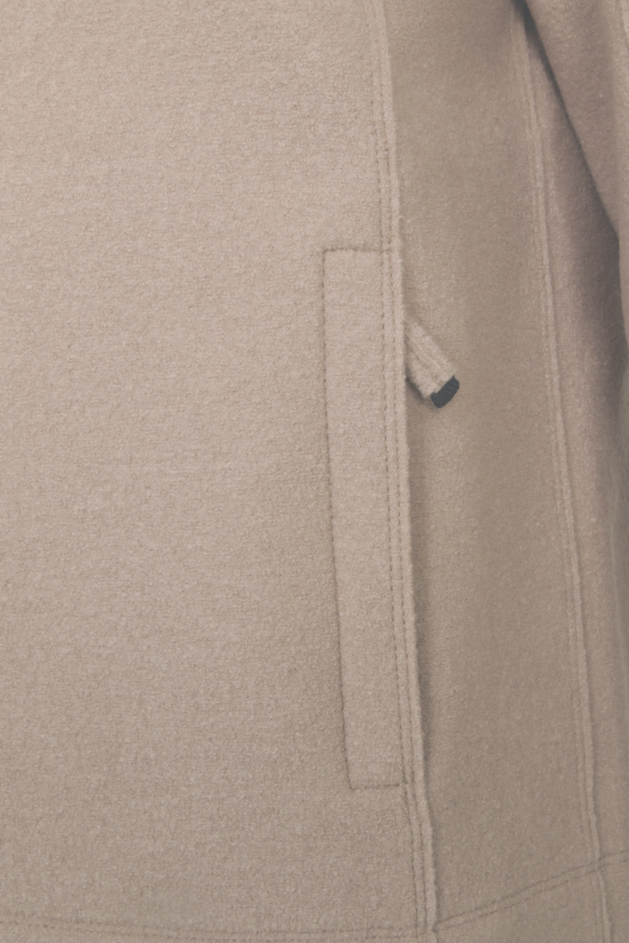 Veste à capuche en laine bouillie - Kian