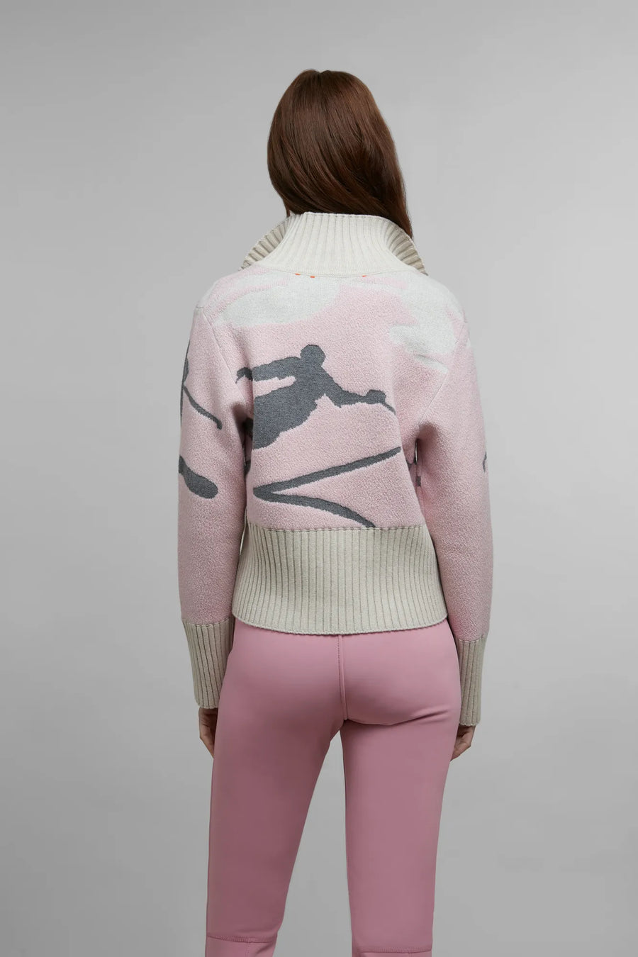 Ski Jumper with Skier Motif - Ingrid-ME