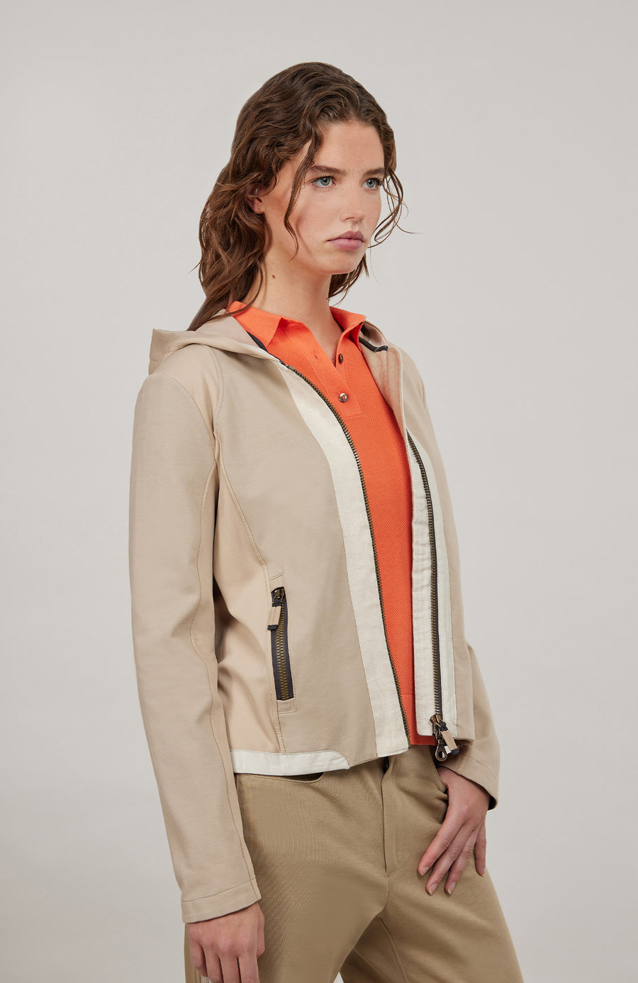 Baumwolljacke mit Kapuze - ToryMulti