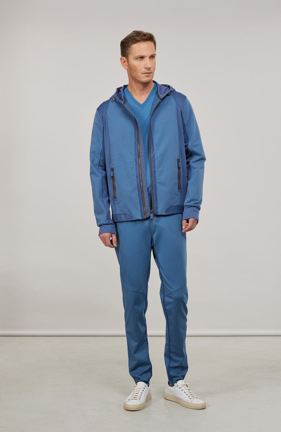 Baumwolljacke mit Kapuze - FreddyMulti
