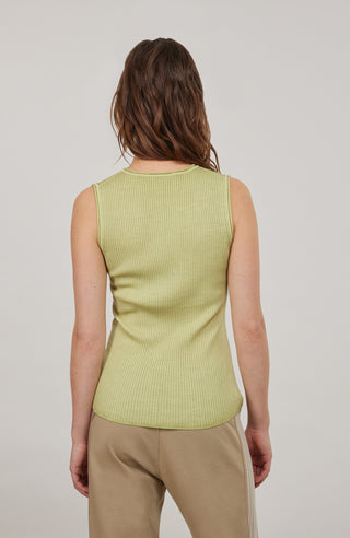 Ärmelloses Strickshirt - LaviniaDyed