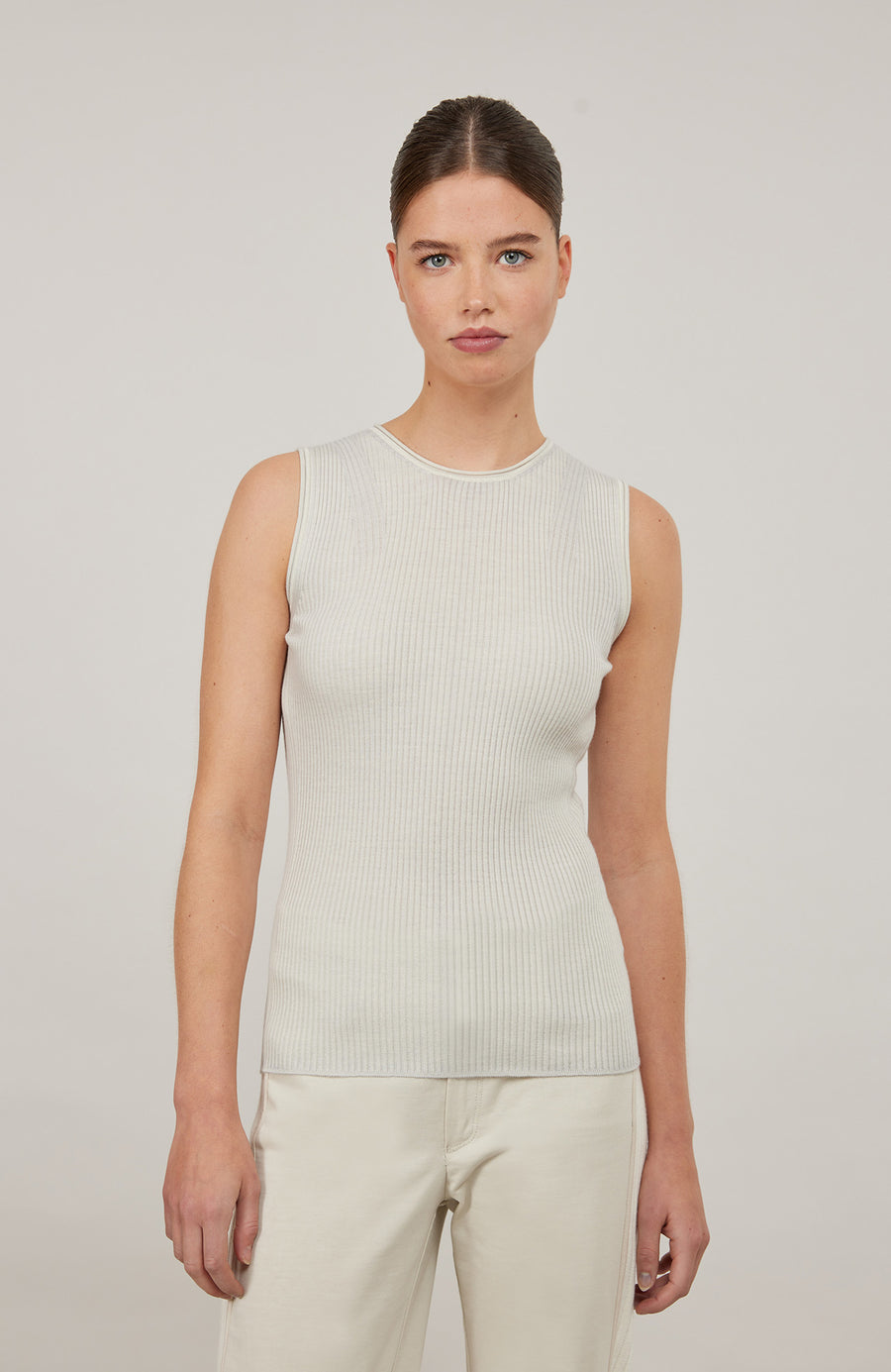 Ärmelloses Strickshirt - LaviniaDyed