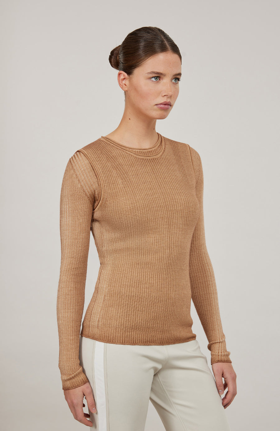 Ärmelloses Strickshirt - LaviniaDyed