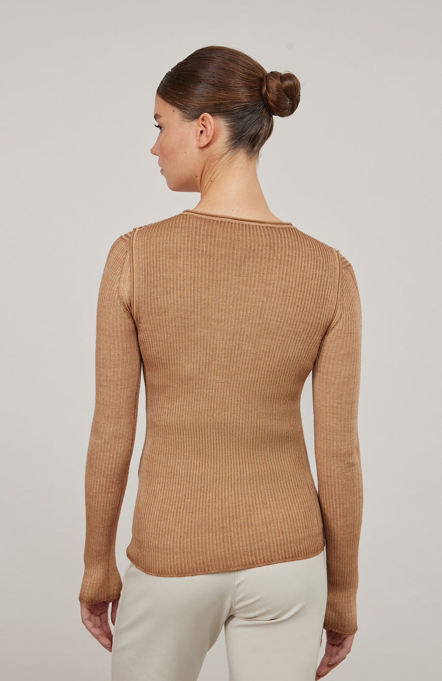 Ärmelloses Strickshirt - LaviniaDyed