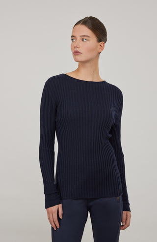 Rundhalspullover - Camelia-RB